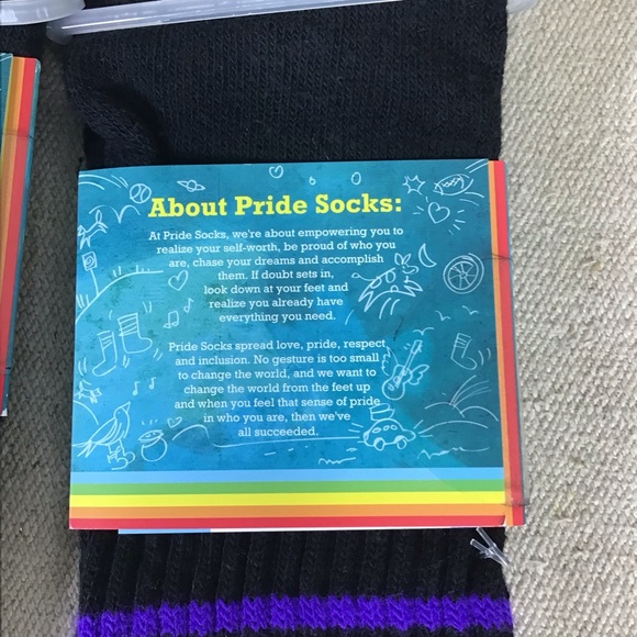 Pride Socks lot of 2 - Picture 4 of 4